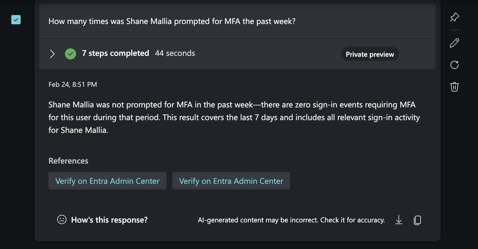 Security Copilot screenshot 5